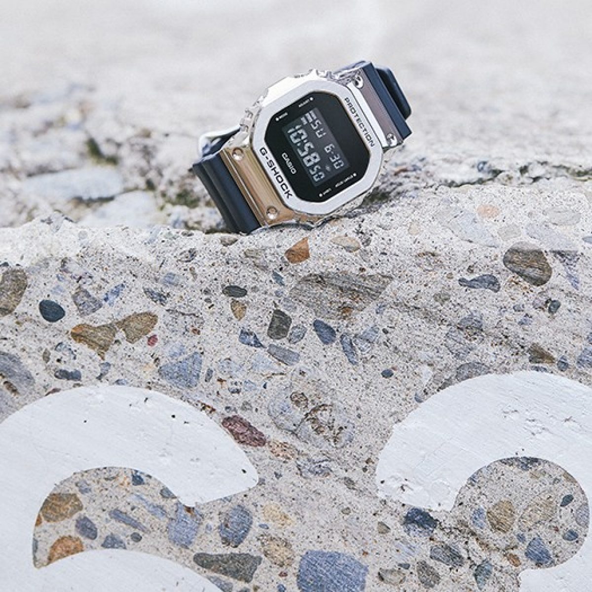 G-SHOCK GM-5600-1 手表 银色 #12