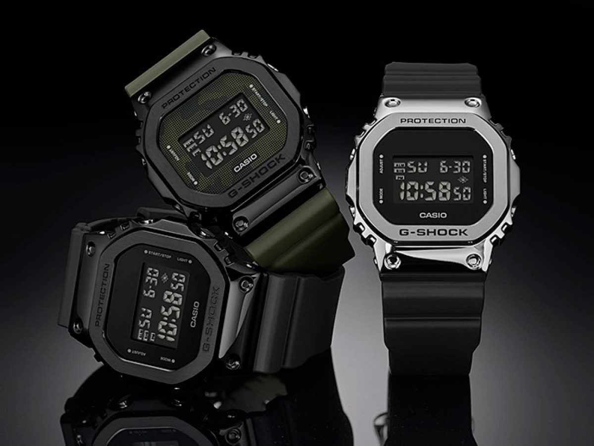 G-SHOCK GM-5600B-1 手表 黑色 #6