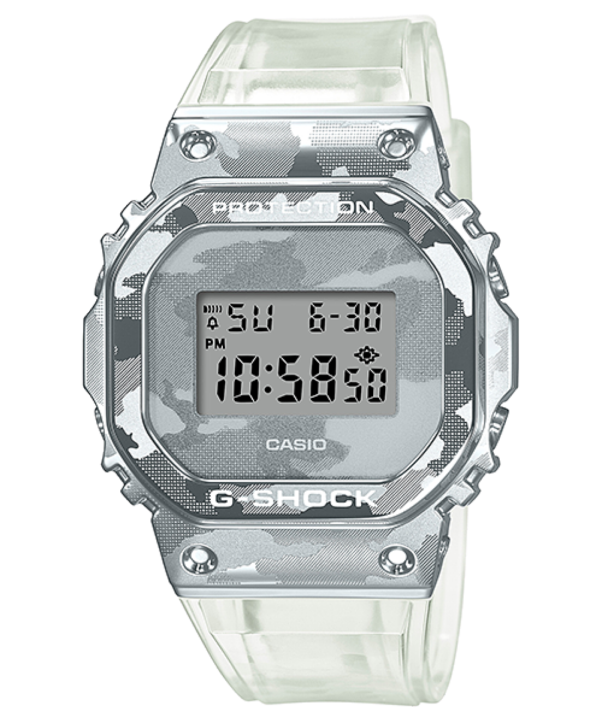 G-SHOCK GM-5600SCM-1 手表 银色 #1