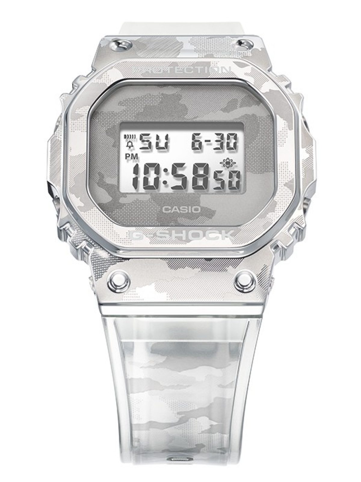 G-SHOCK GM-5600SCM-1 手表 银色 #5