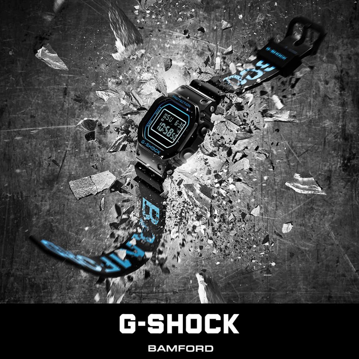 G-SHOCK GM-5600BWD-1 手表 黑色 #2