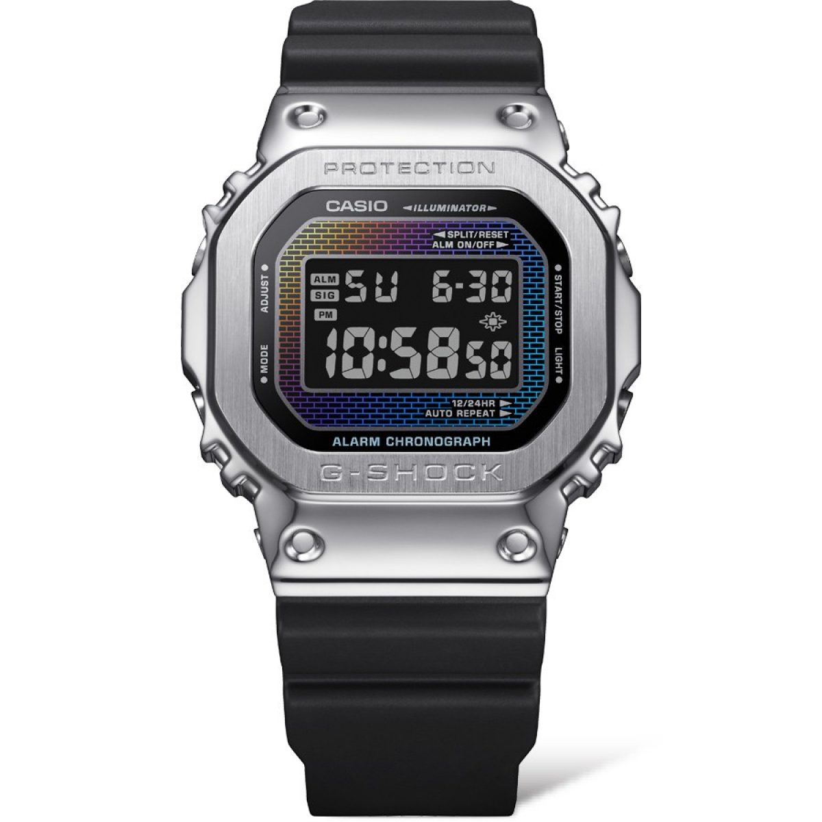 G-SHOCK GM-5600RW-1 手表 银色 #6