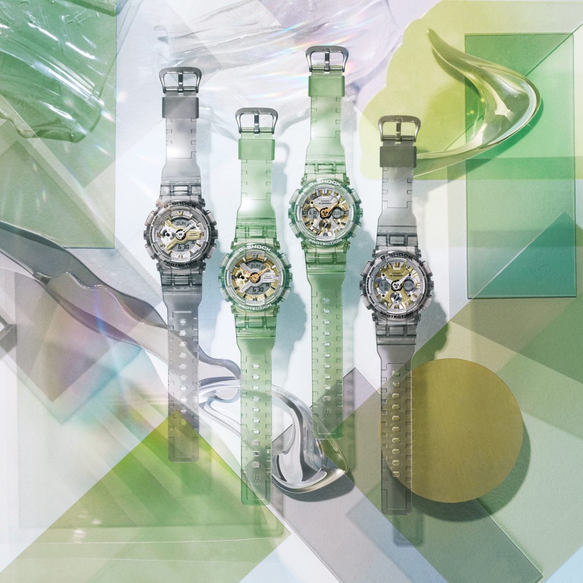 G-SHOCK GMA-S110GS-8A 手表 透明色 #2