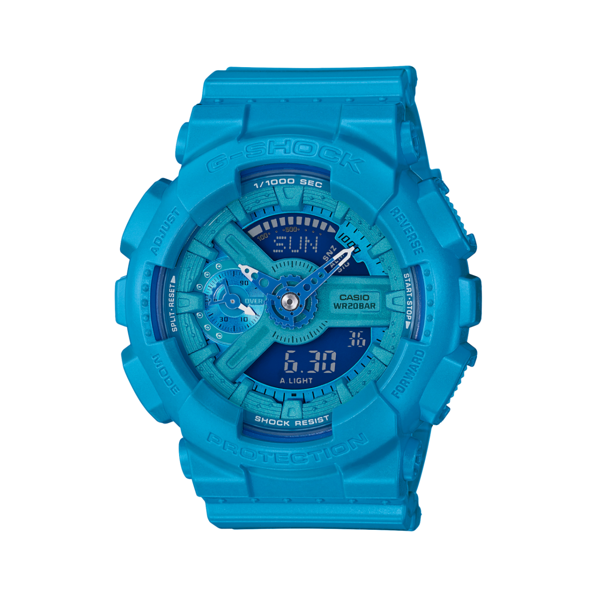 G-SHOCK GMA-S110VC-2A 手表 蓝色、浅蓝色 #1