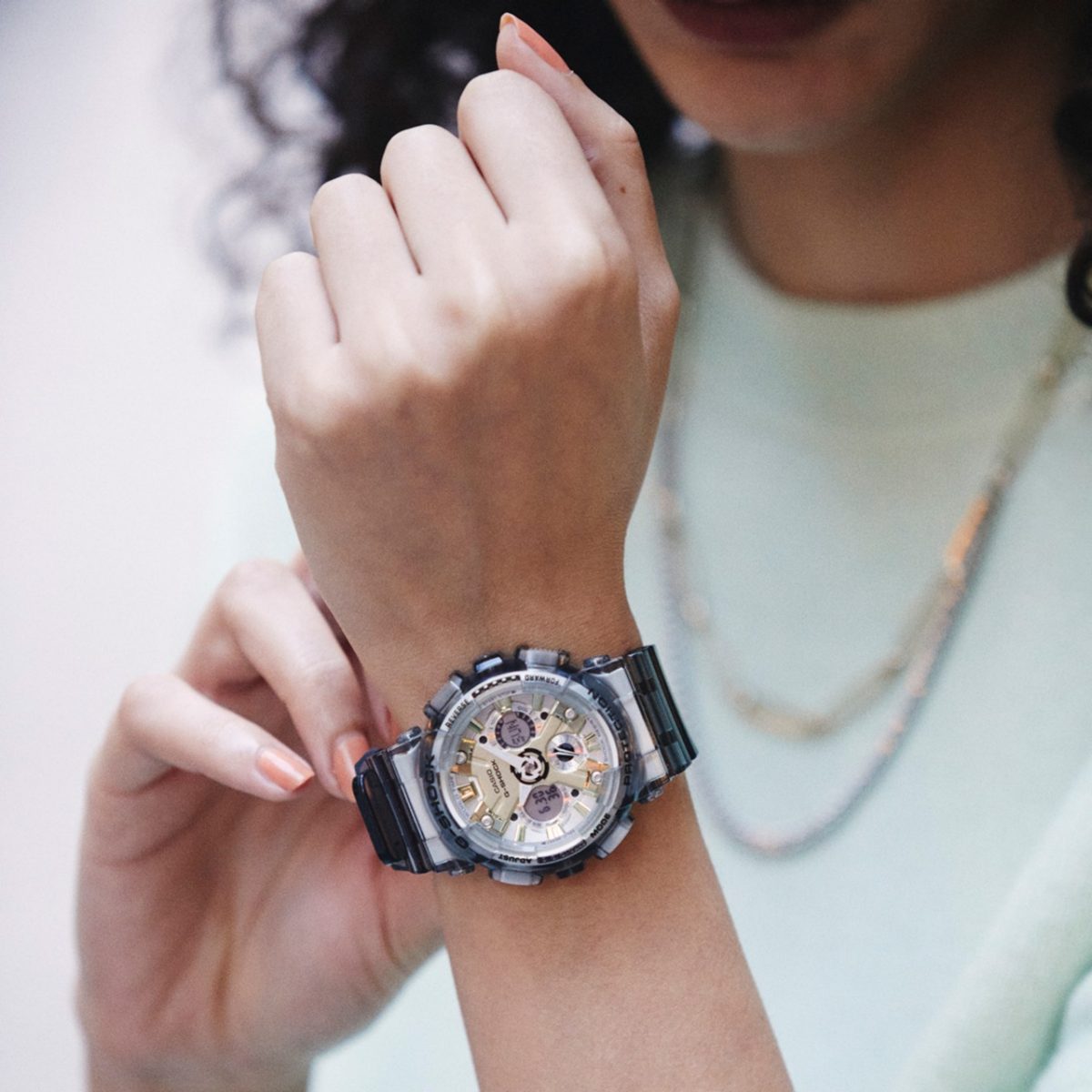 G-SHOCK GMA-S120GS-8A 手表 透明色 #2