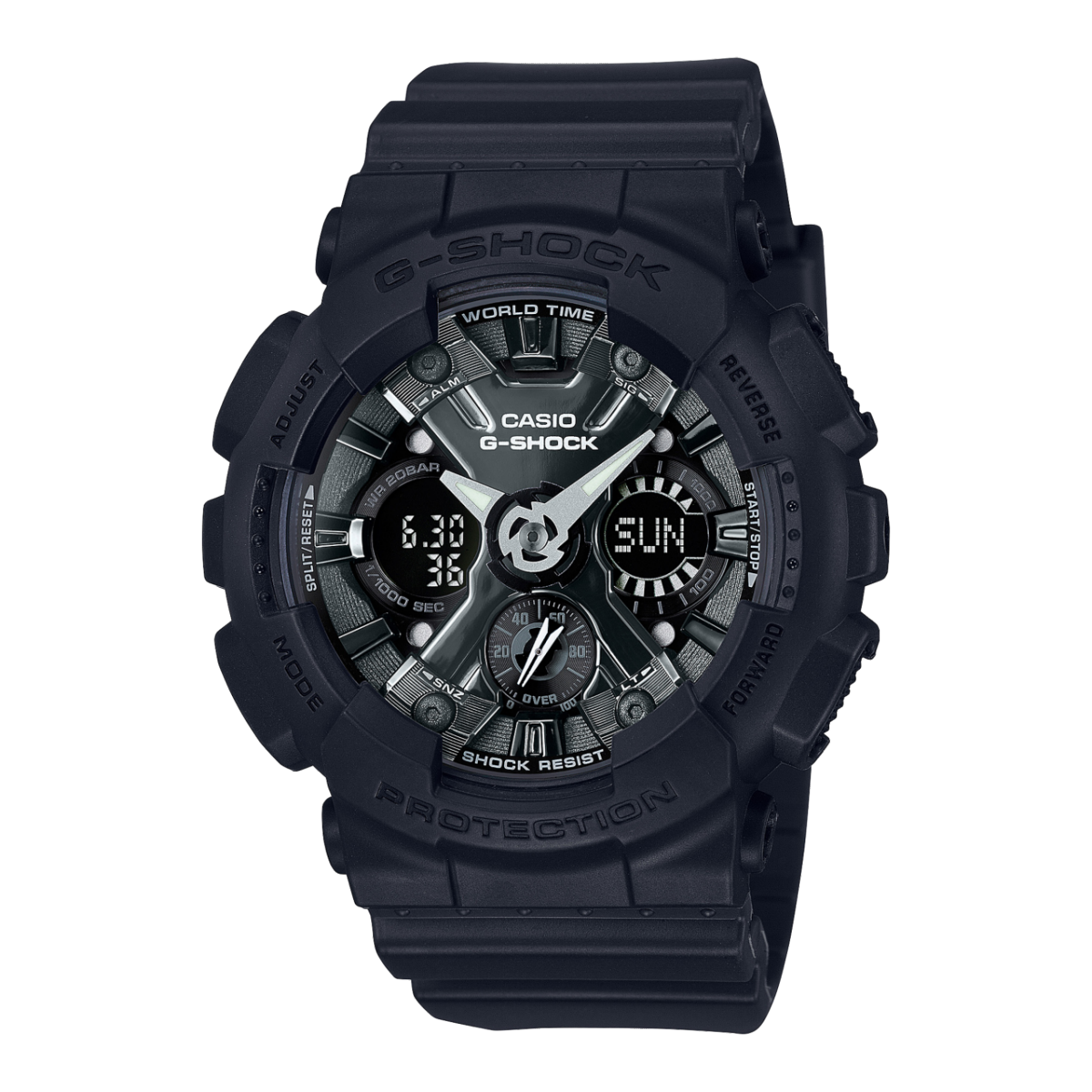 G-SHOCK GMA-S120MF-1A 手表 黑色 #1
