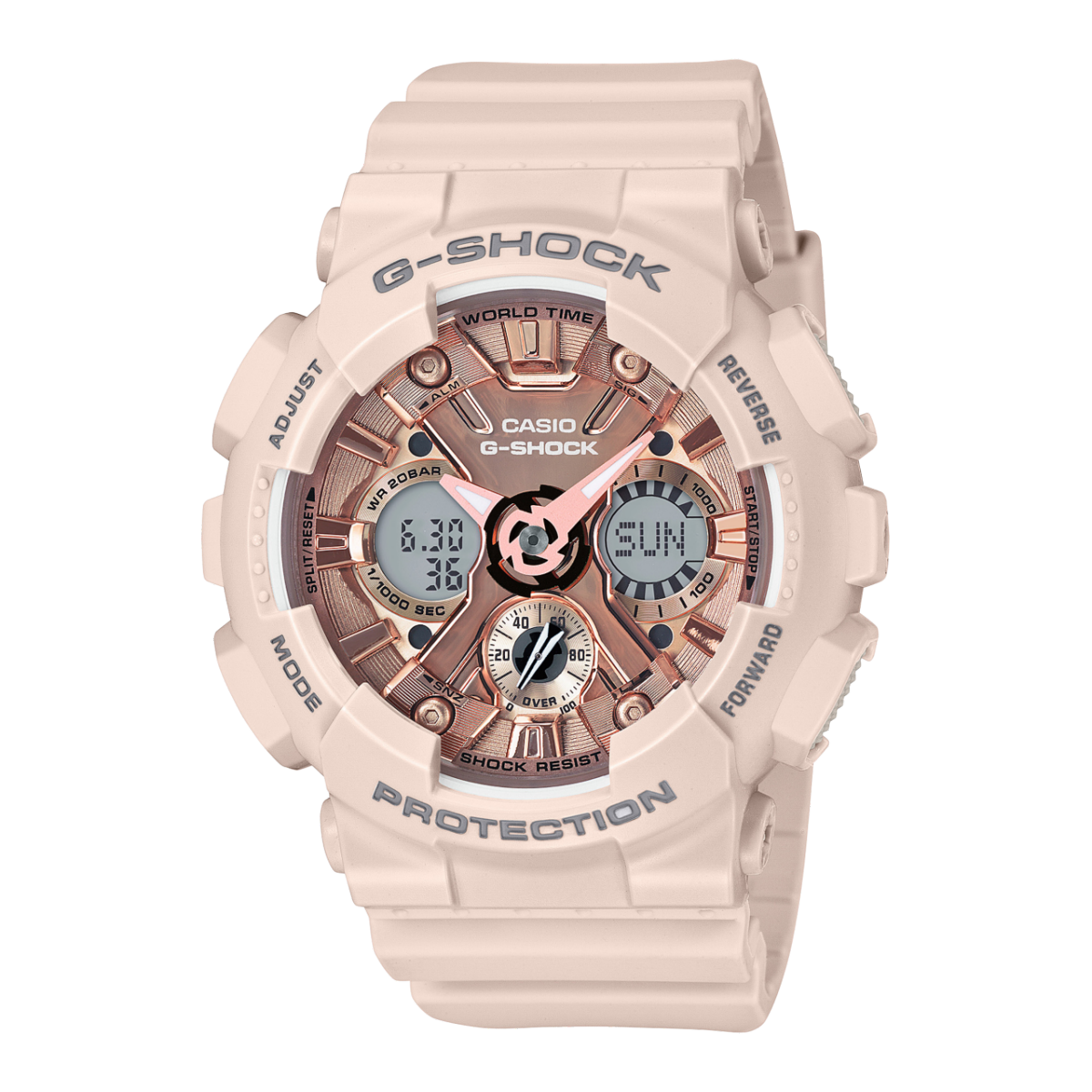 G-SHOCK GMA-S120MF-4A 手表 粉色 #1