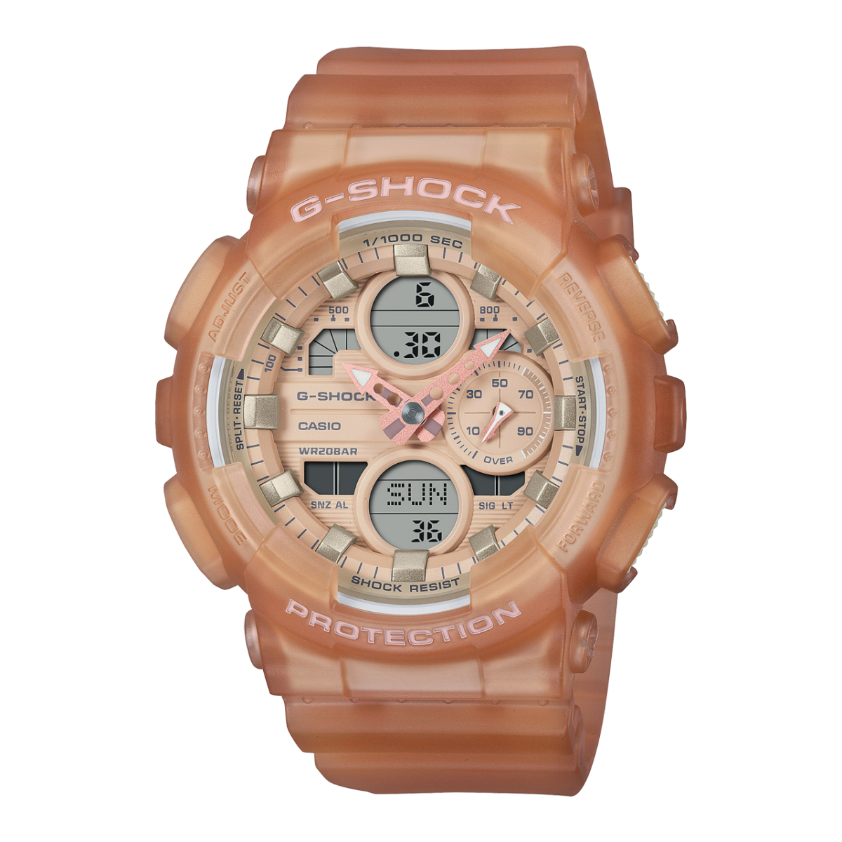 G-SHOCK GMA-S140NC-5A1 手表 透明色 #1