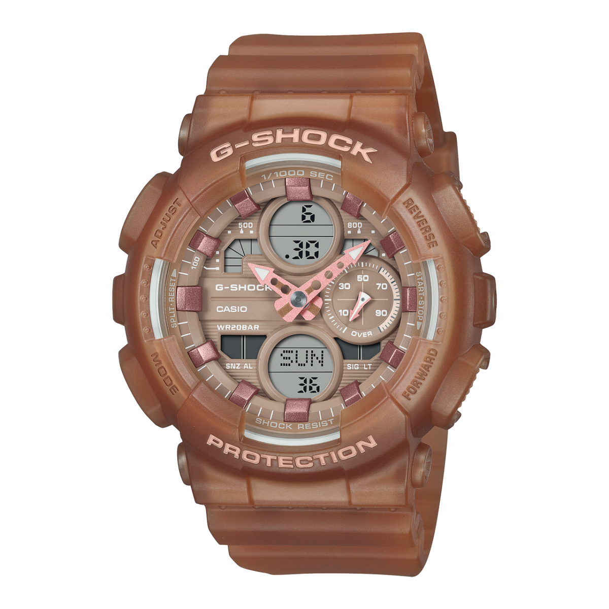 G-SHOCK GMA-S140NC-5A2 手表 透明色 #1