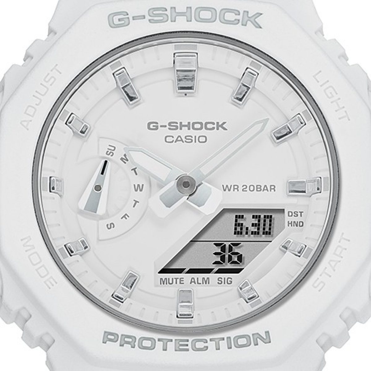G-SHOCK GMA-S2100-7A 手表 白色 #4