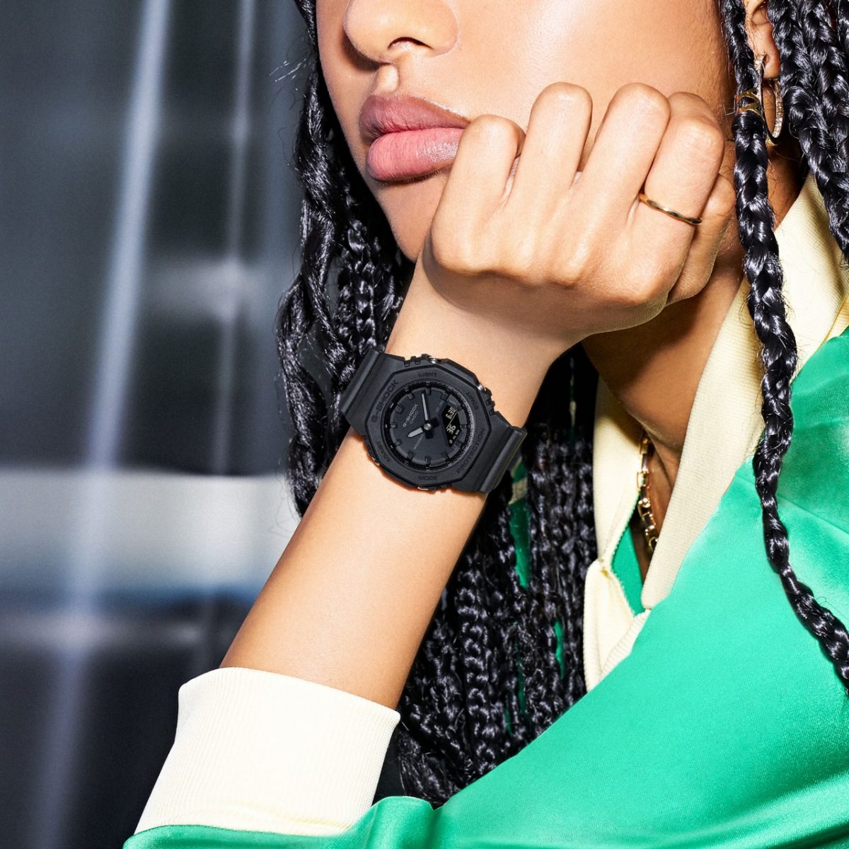 G-SHOCK GMA-P2100BB-1A 手表 黑色 #2