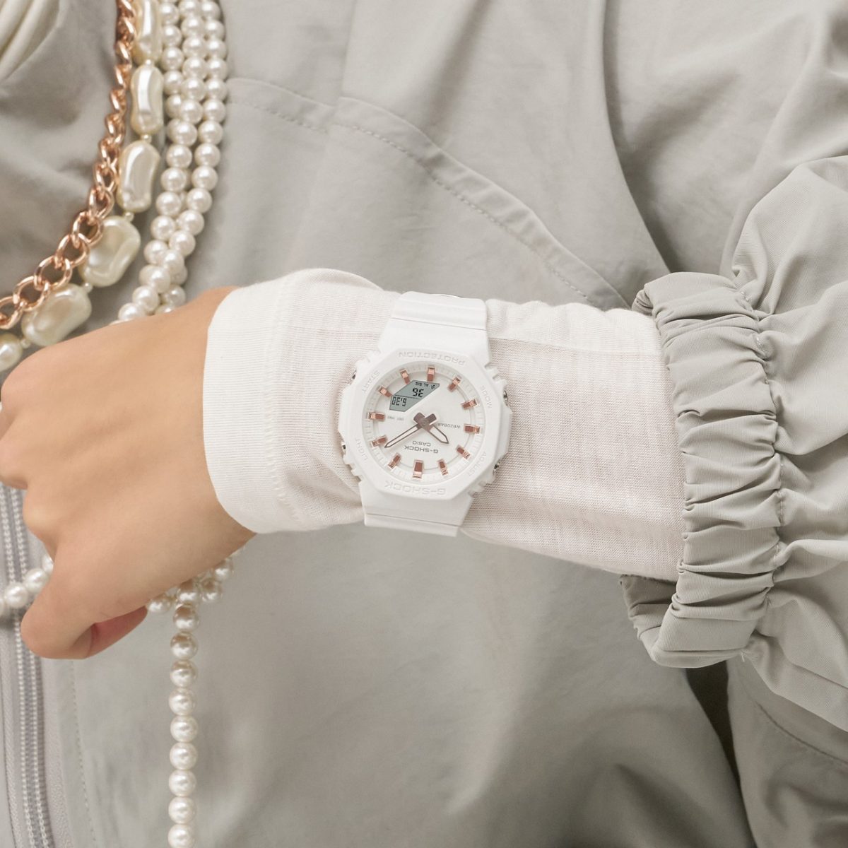 G-SHOCK GMA-P2100M-7A 手表 白色 #2