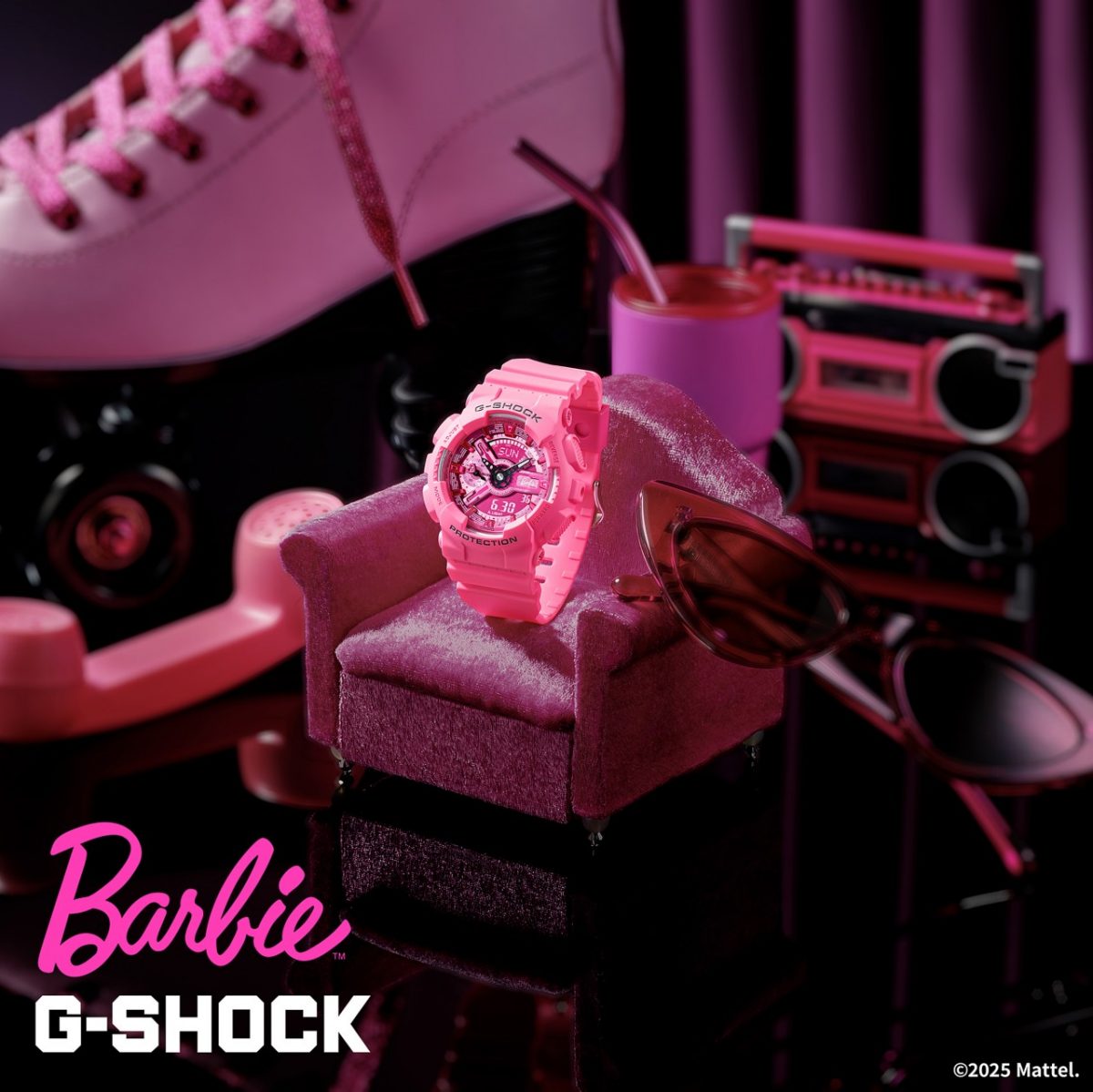G-SHOCK GMA-S110BE-4A 手表 粉色 #2