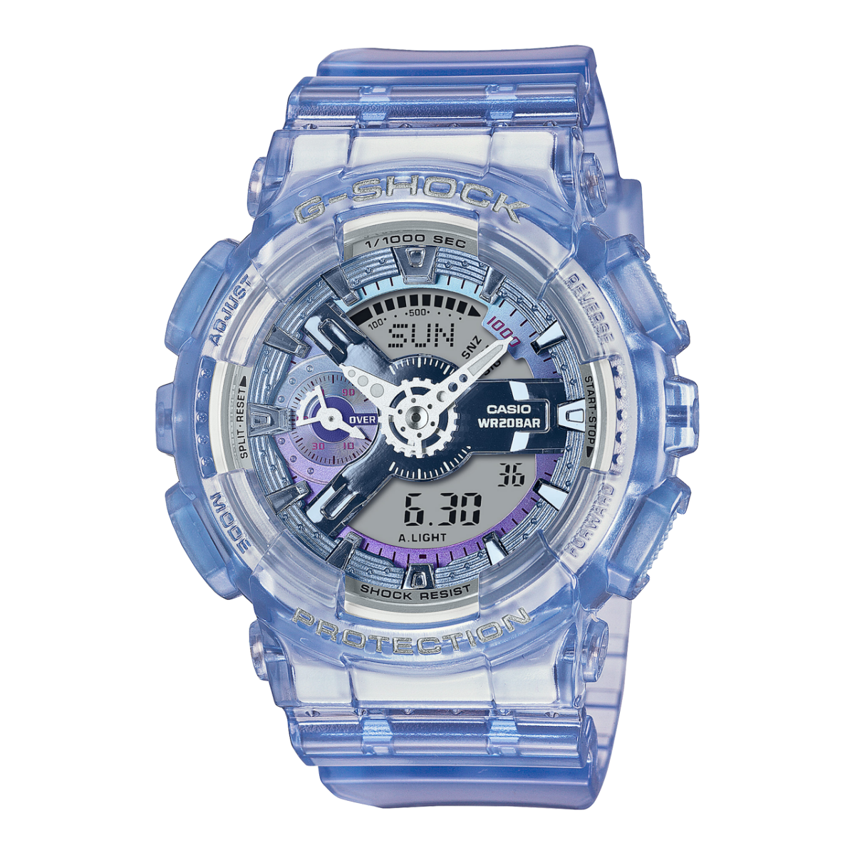 G-SHOCK GMA-S110VW-6A 手表 透明色 #1