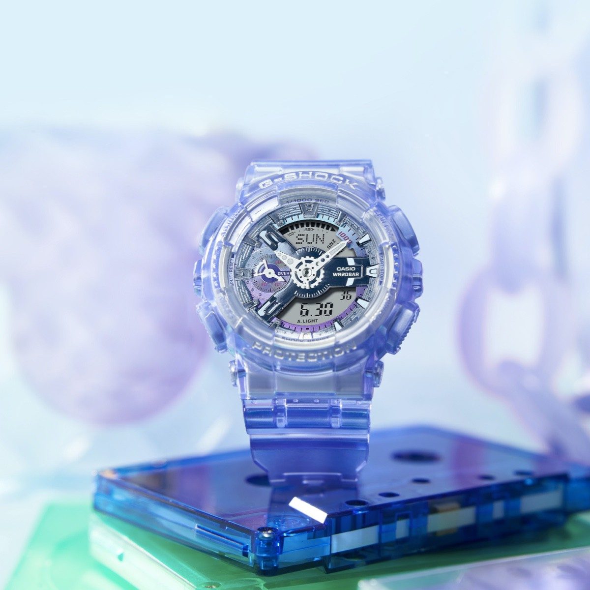 G-SHOCK GMA-S110VW-6A 手表 透明色 #2