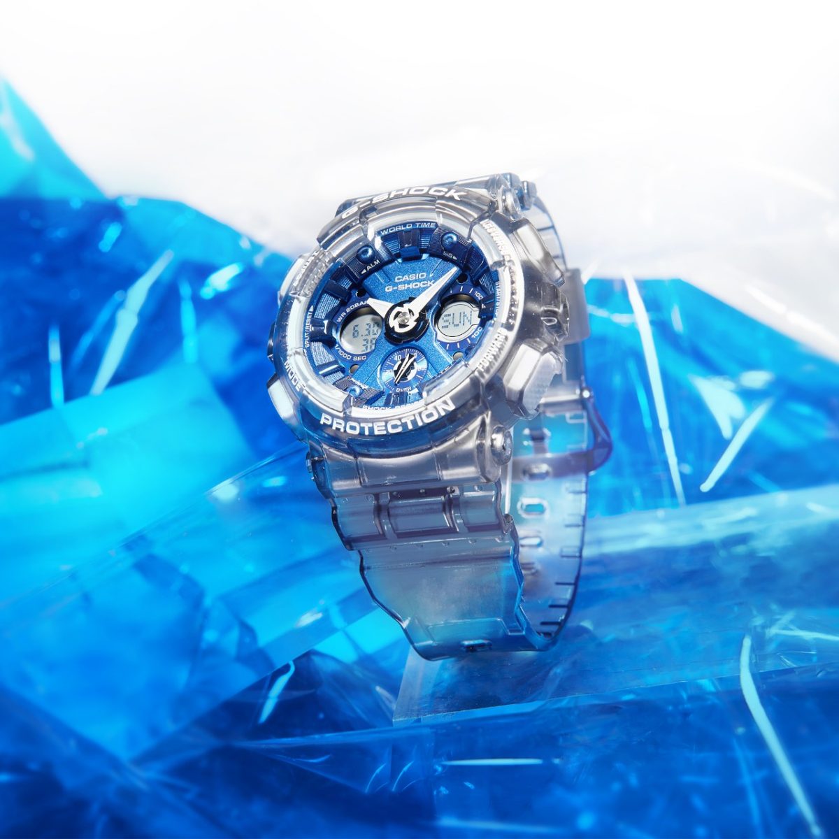 G-SHOCK GMA-S120TB-8APFMD 手表 透明色 #5