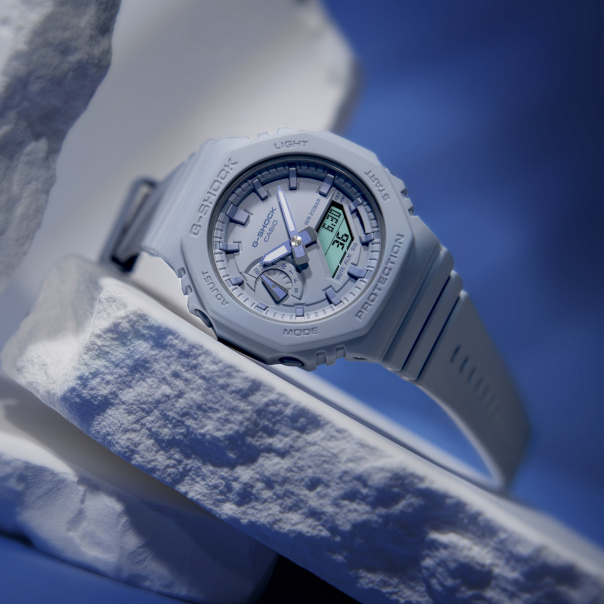 G-SHOCK GMA-S2100BA-2A2 手表 蓝色、浅蓝色 #3