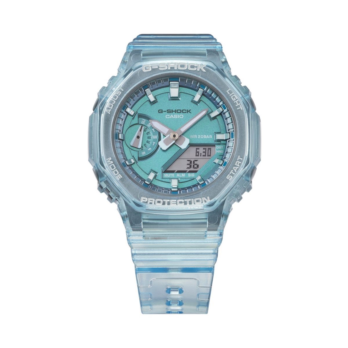 G-SHOCK GMA-S2100SK-2A 手表 蓝色、浅蓝色 #4