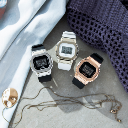 From left: GM-S5600PG-1, GM-S5600G-7, GM-S5600-1 #10
