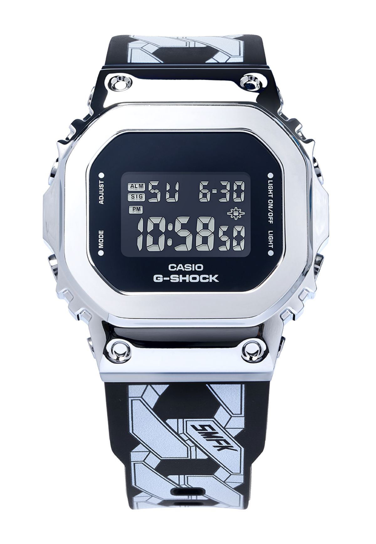 G-SHOCK GM-S5600-1PRS 手表 银色 #1