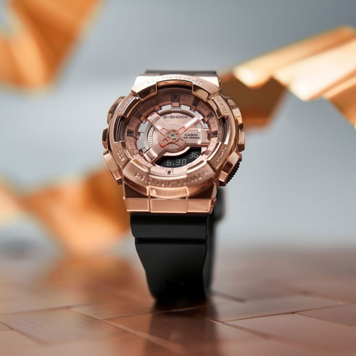 G-SHOCK GM-S110PG-1A 手表 粉红金色 #9