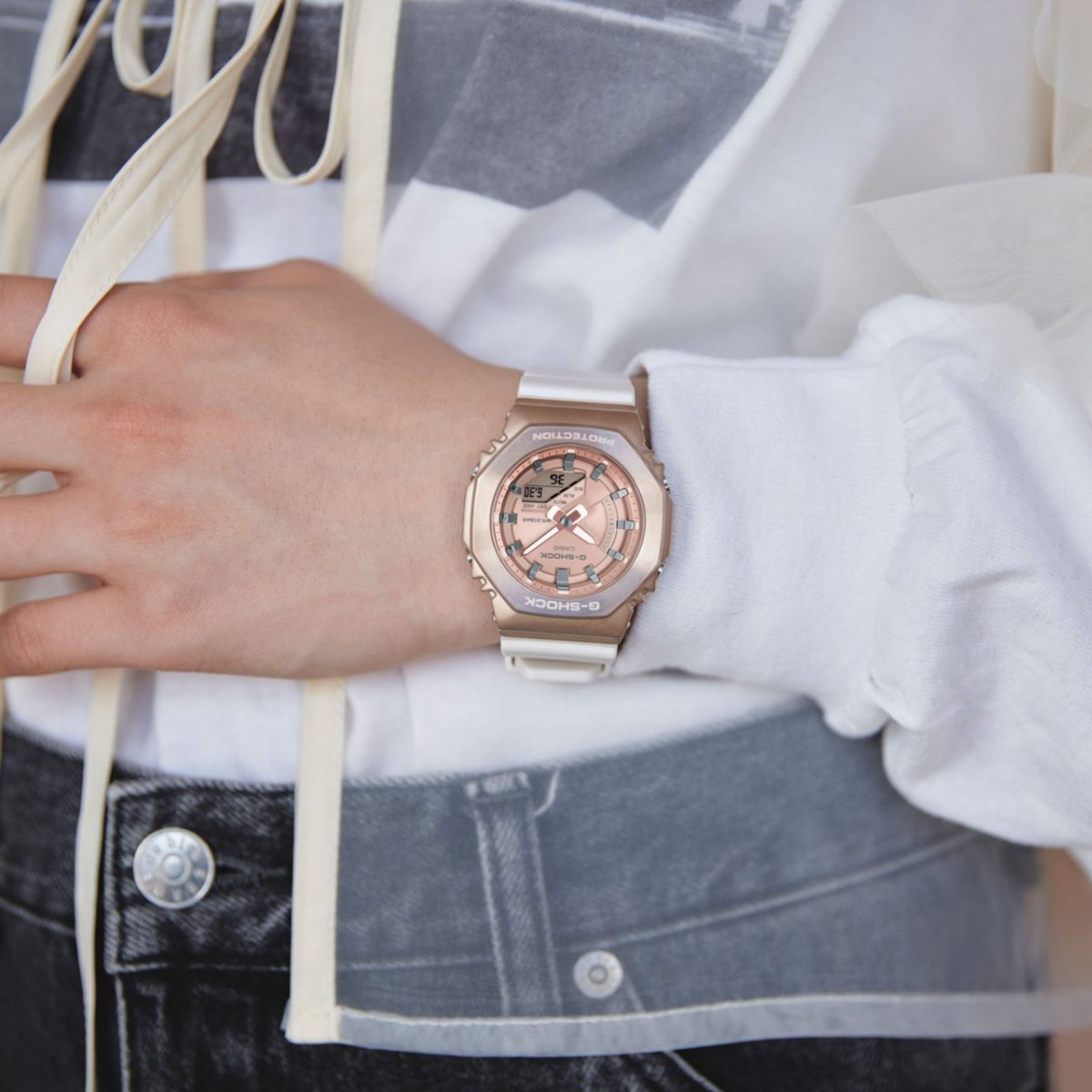 G-SHOCK GM-S2100CW-7A 手表 蜜桃金色 #2