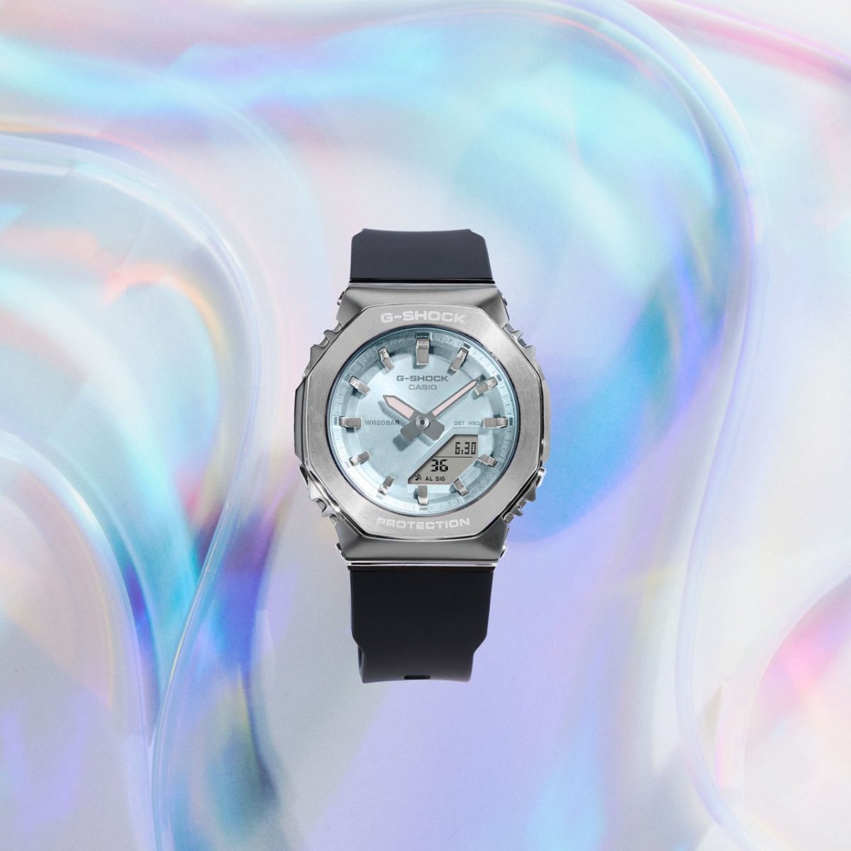 G-SHOCK GM-S2110-2A 手表 银色 #9