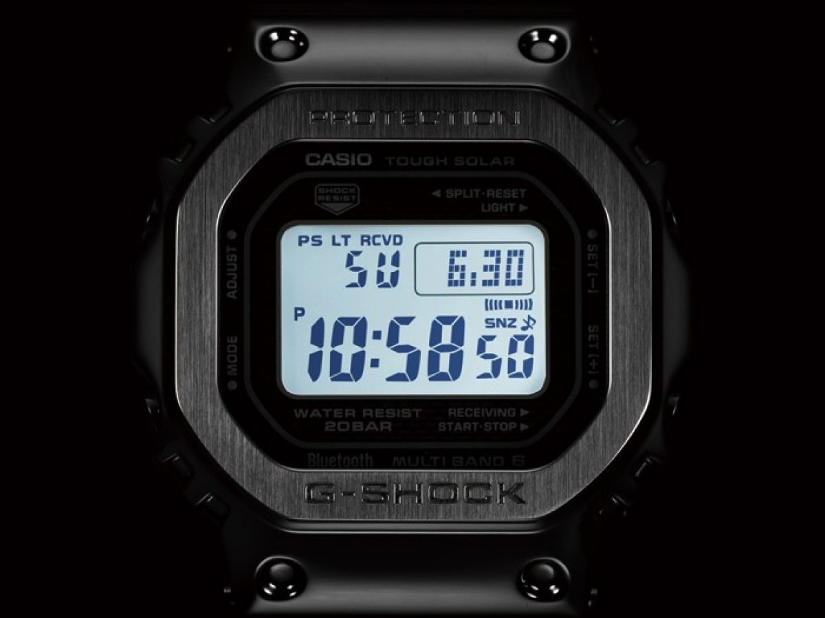 G-SHOCK GMW-B5000D-1 手表 银色 #7