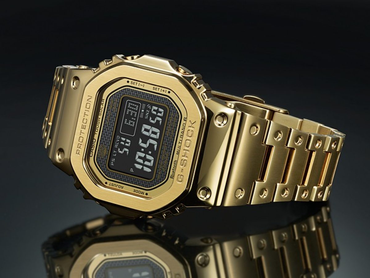 G-SHOCK GMW-B5000GD-9 手表 金色 #3
