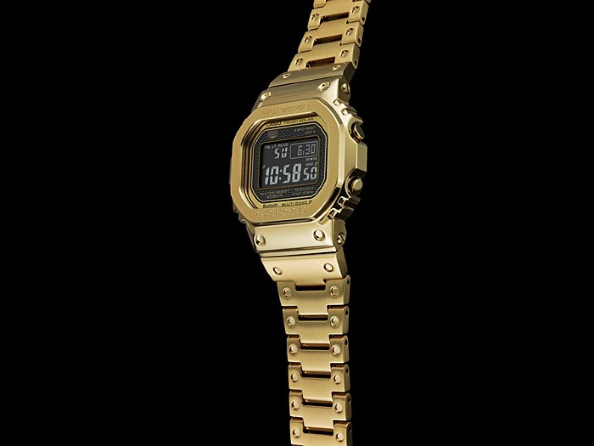 G-SHOCK GMW-B5000GD-9 手表 金色 #5