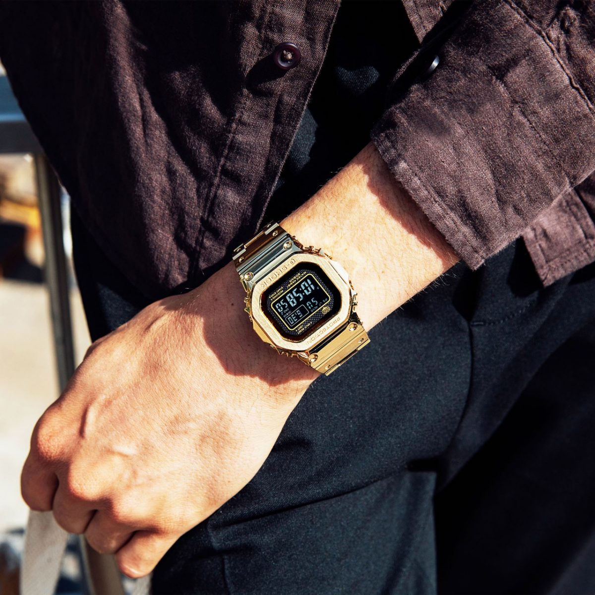 G-SHOCK GMW-B5000GD-9 手表 金色 #2