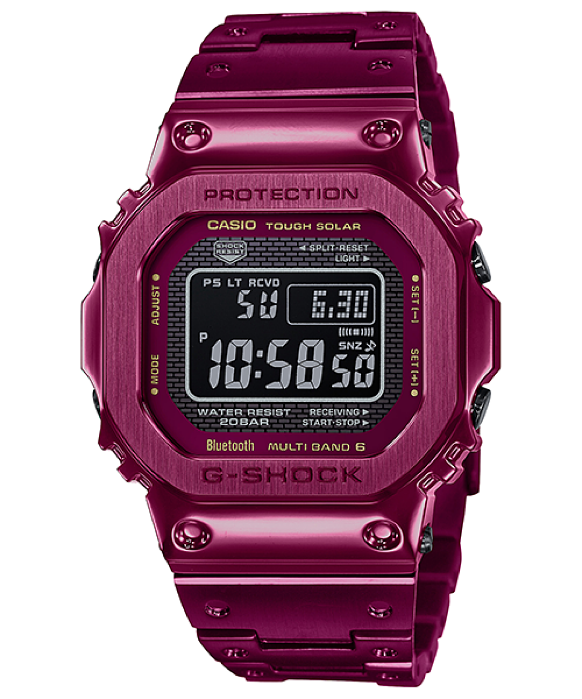 G-SHOCK GMW-B5000RD-4 手表 红色 #1