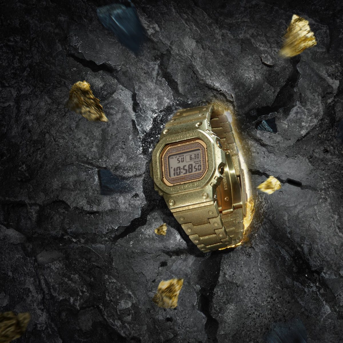 G-SHOCK GMW-B5000PG-9PRT 手表 金色 #10