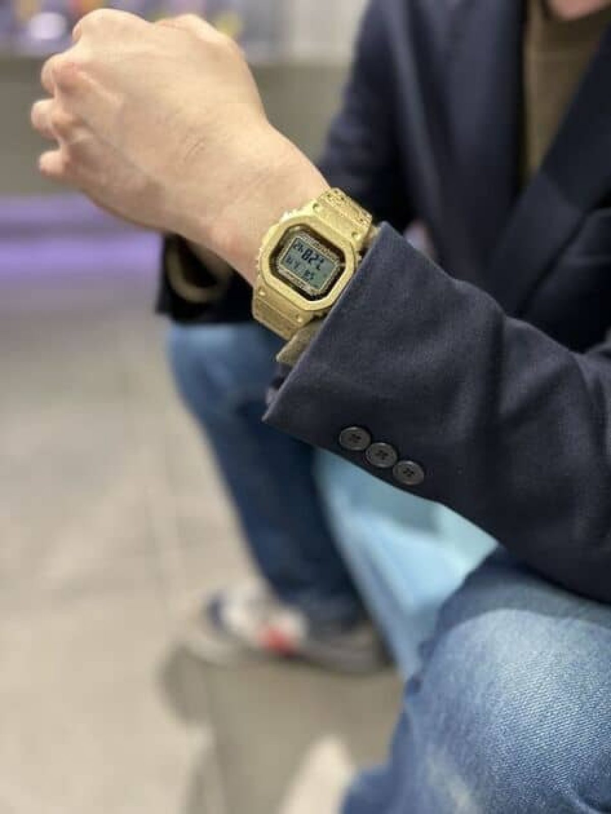 G-SHOCK GMW-B5000PG-9PRT 手表 金色 #13