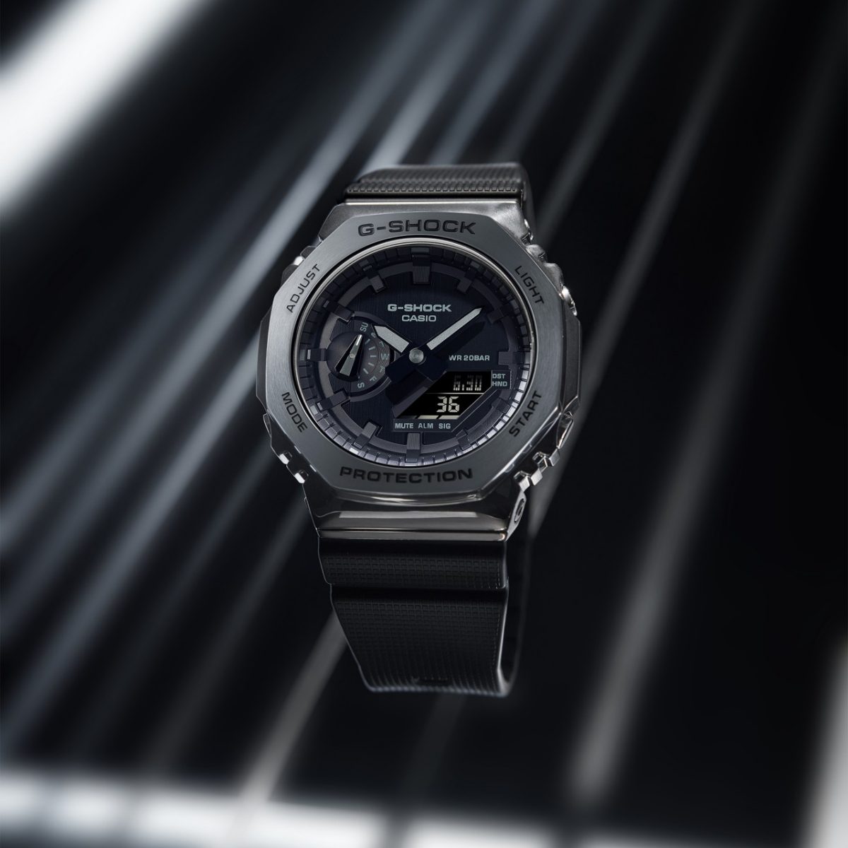 G-SHOCK GM-2100BB-1A 手表 黑色 #5
