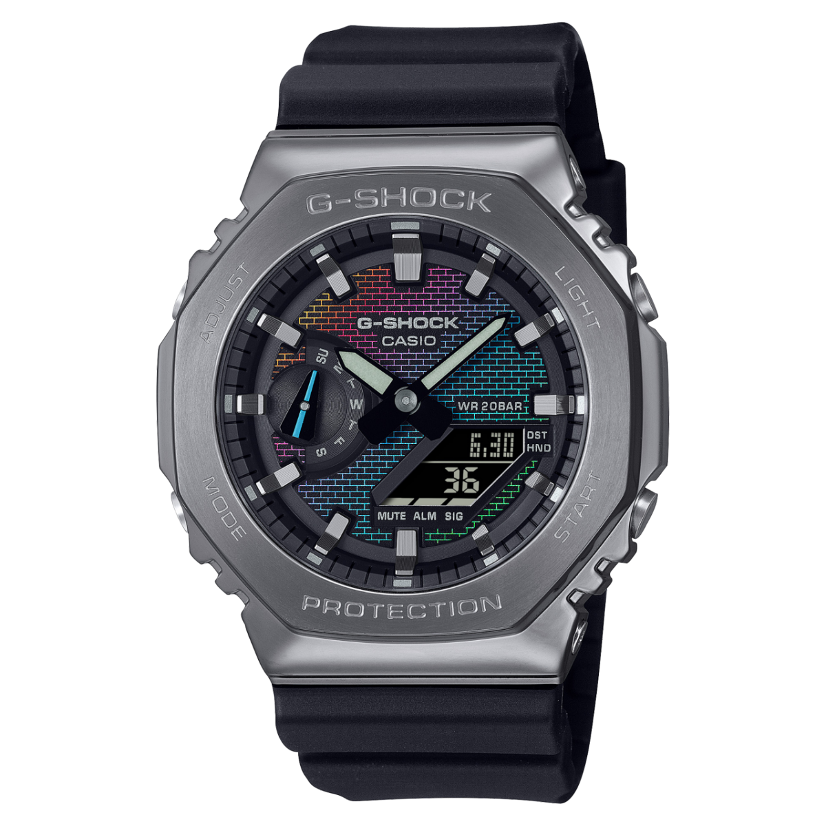 G-SHOCK GM-2100BRW-1A 手表 银色 #1