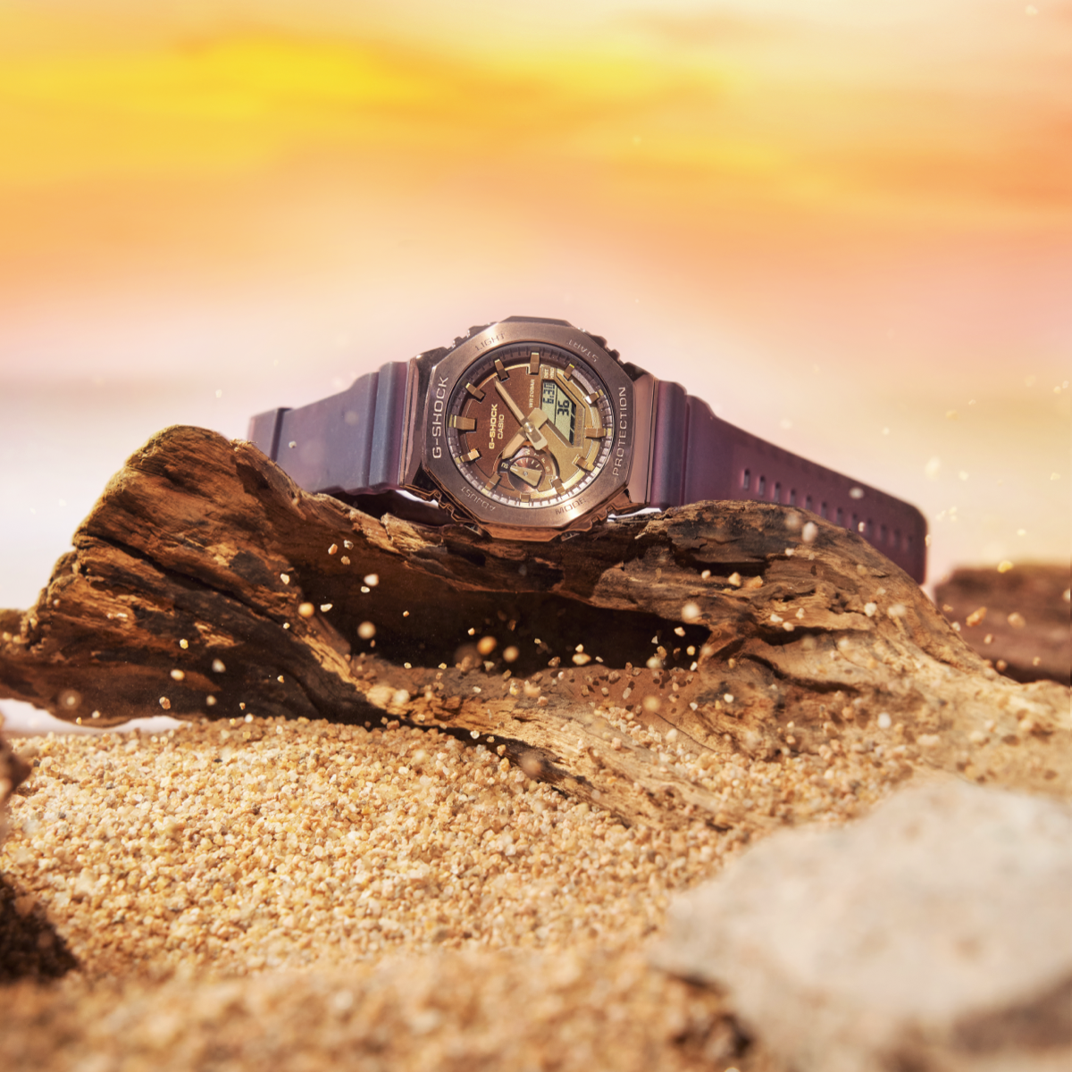 G-SHOCK GM-2100CL-5A 手表 金色 #2