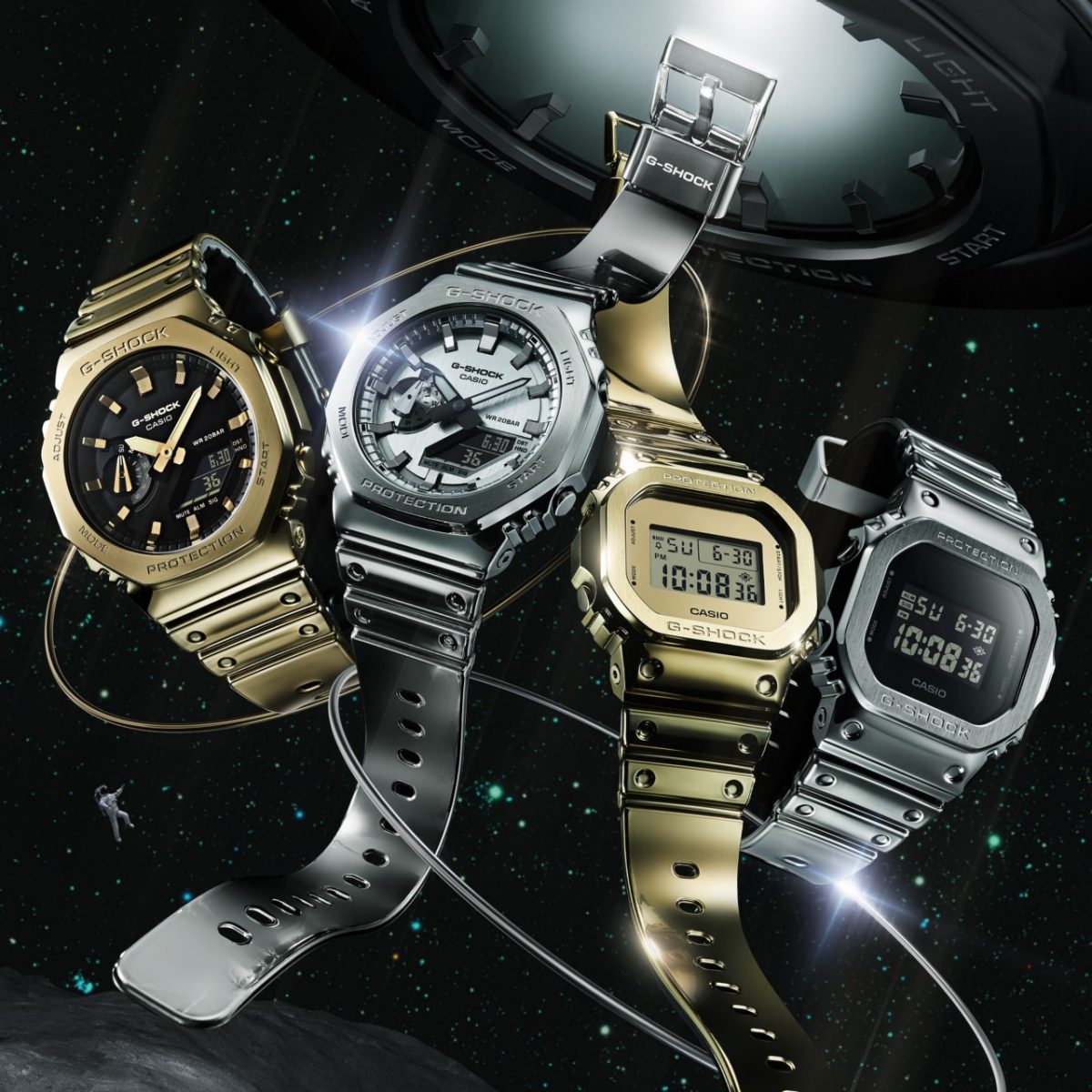 G-SHOCK GM-2100YMG-9A9 手表 金色 #2