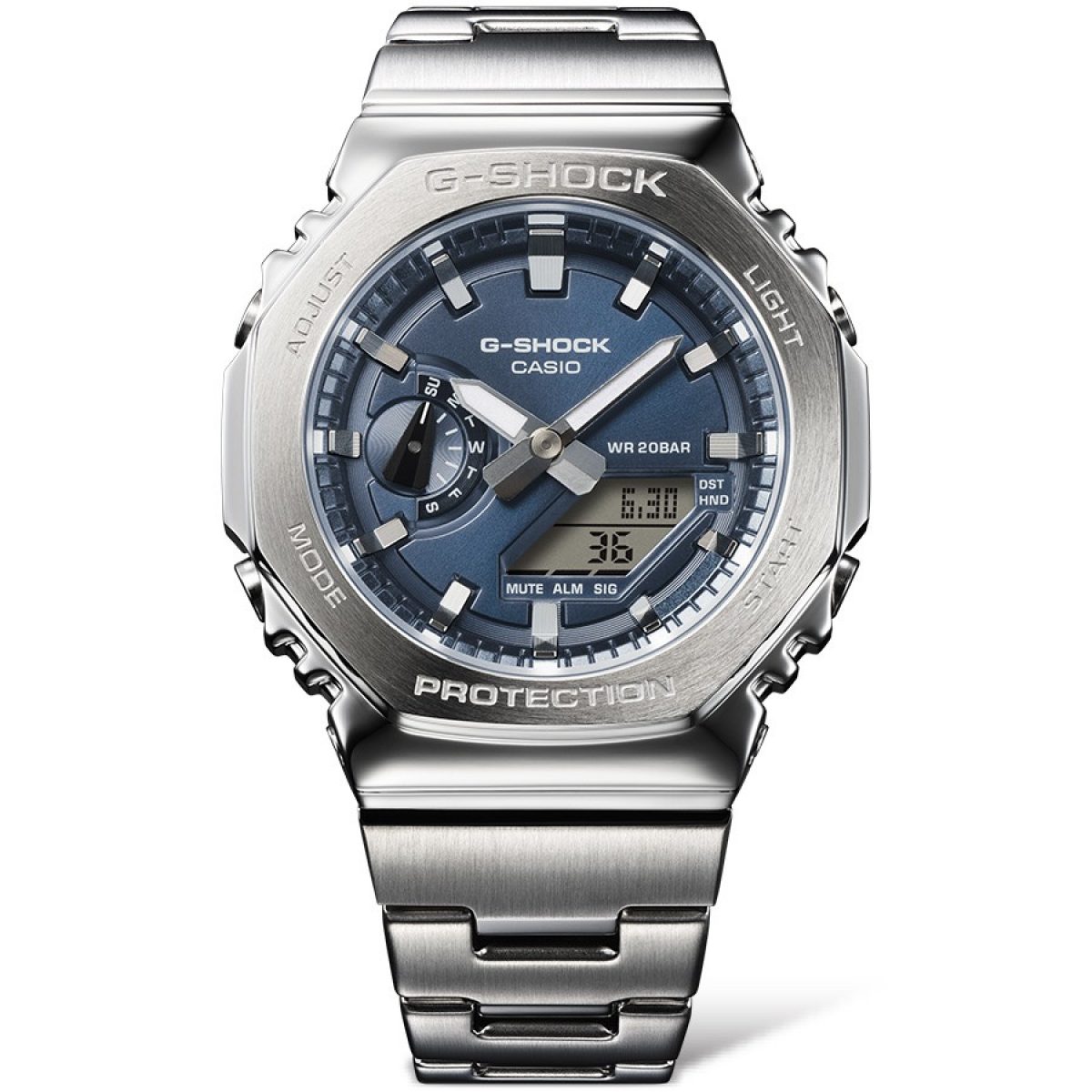 G-SHOCK GM-2110D-2B 手表 银色 #8