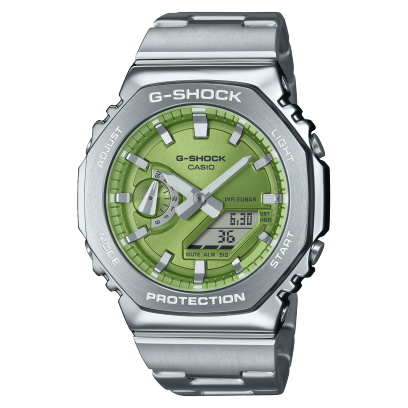 G-SHOCK GM-2110D-3A 手表 银色 #1