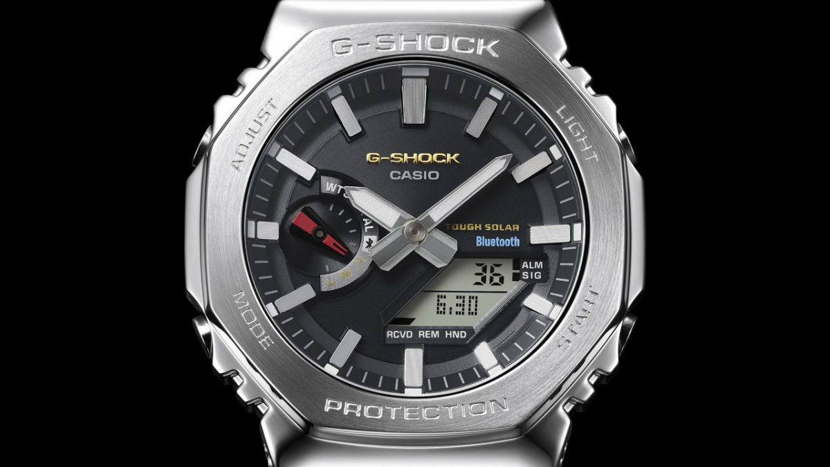 GM-B2100SD-1C 指针表款，八角形表圈，具有原版 G-SHOCK 的标志性色彩 #3