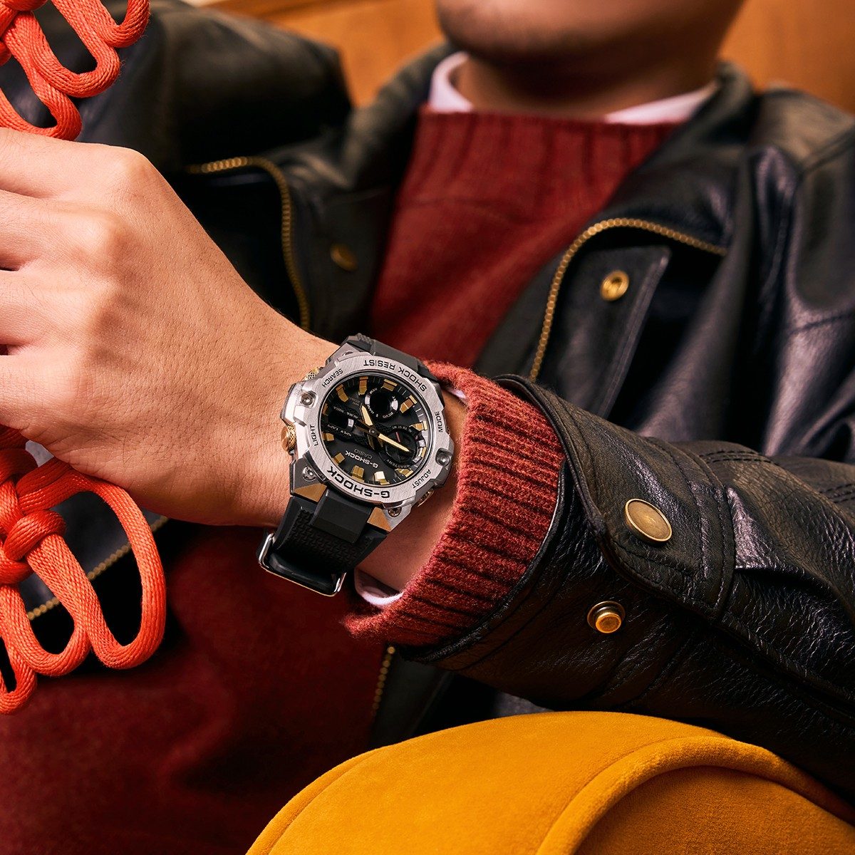 G-SHOCK GST-B400CX-1A 手表 银色 #4