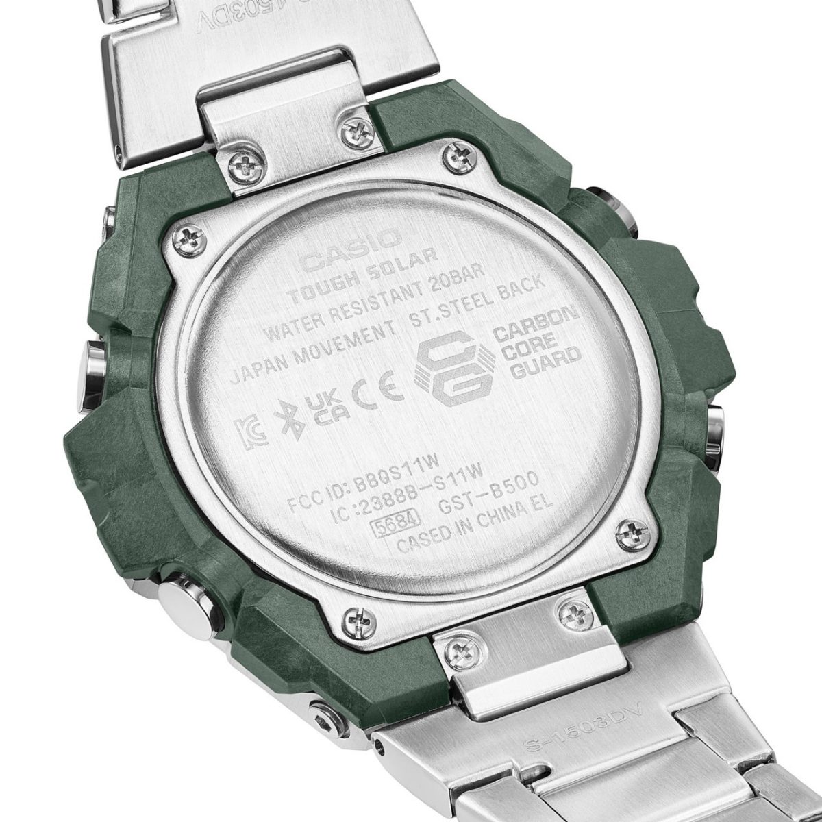 G-SHOCK GST-B500AD-3A 手表 银色 #6