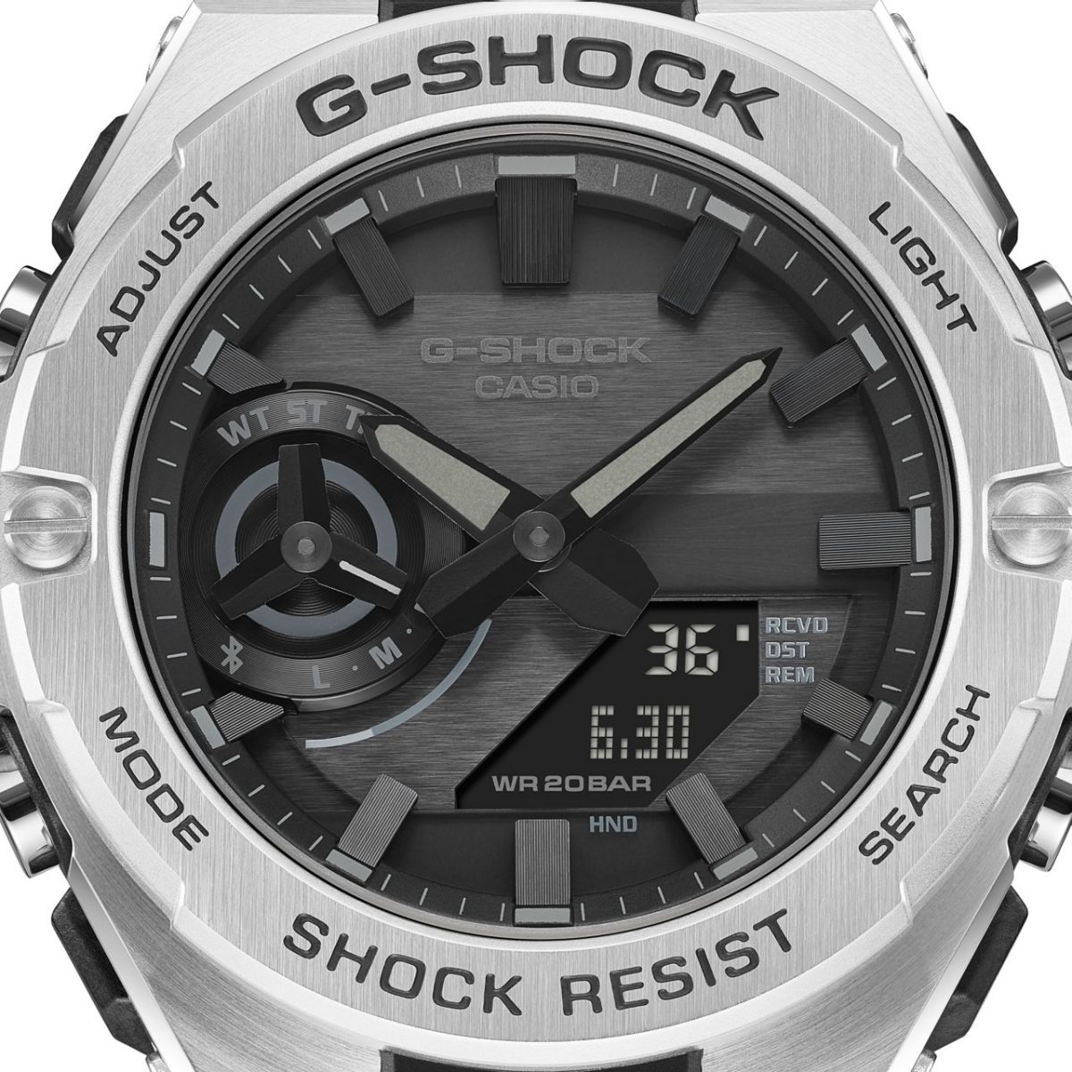 G-SHOCK GST-B500D-1A1 手表 银色 #4