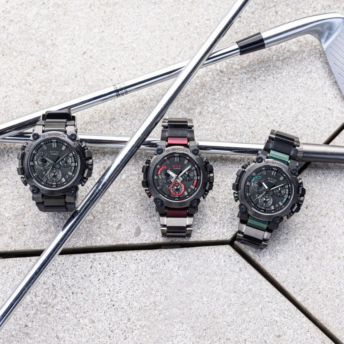 从左至右：MTG-B3000B-1A、MTG-B3000BD-1A、MTG-B3000BD-1A2 #8