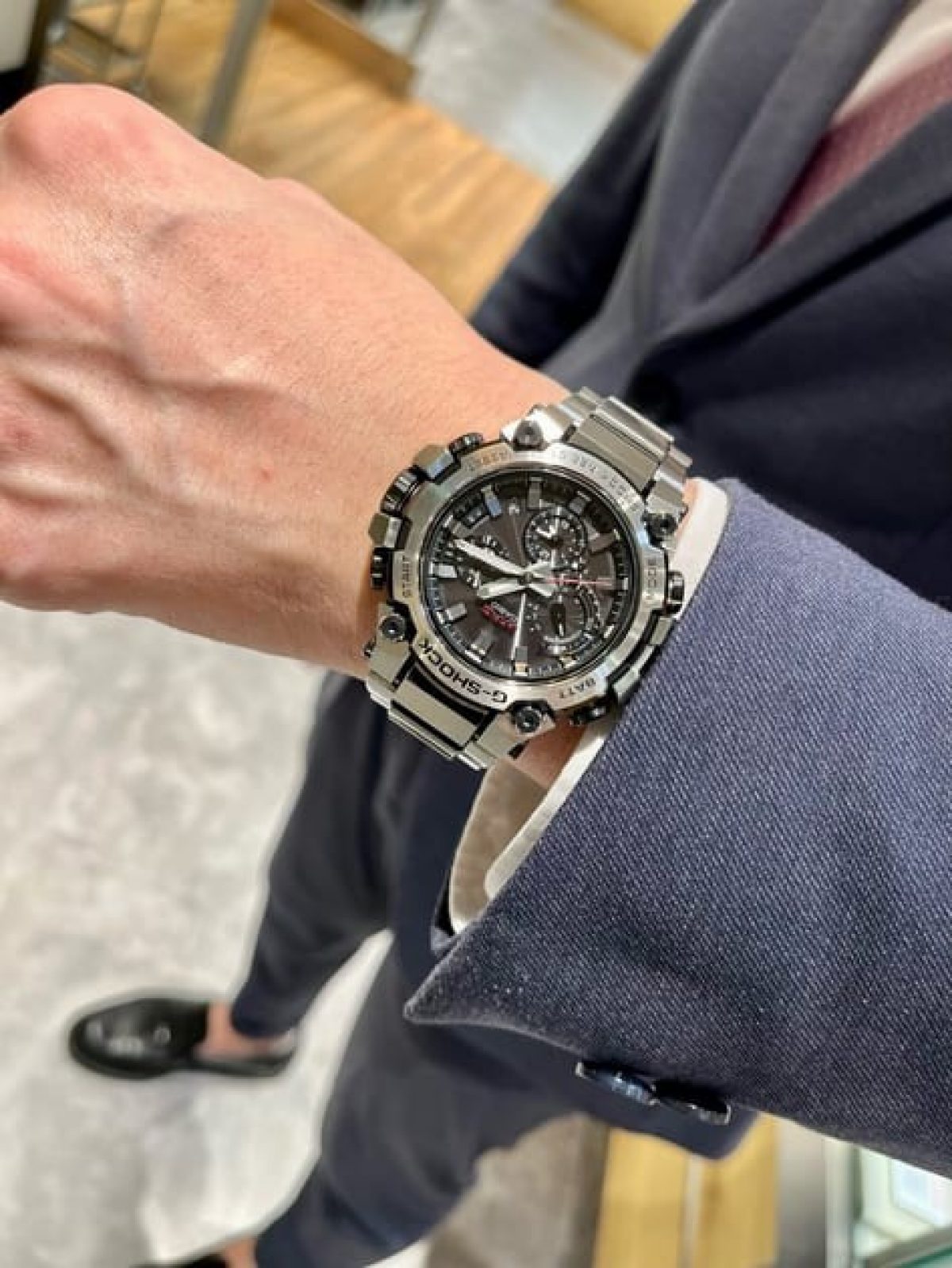 G-SHOCK MTG-B3000D-1A 手表 银色 #11