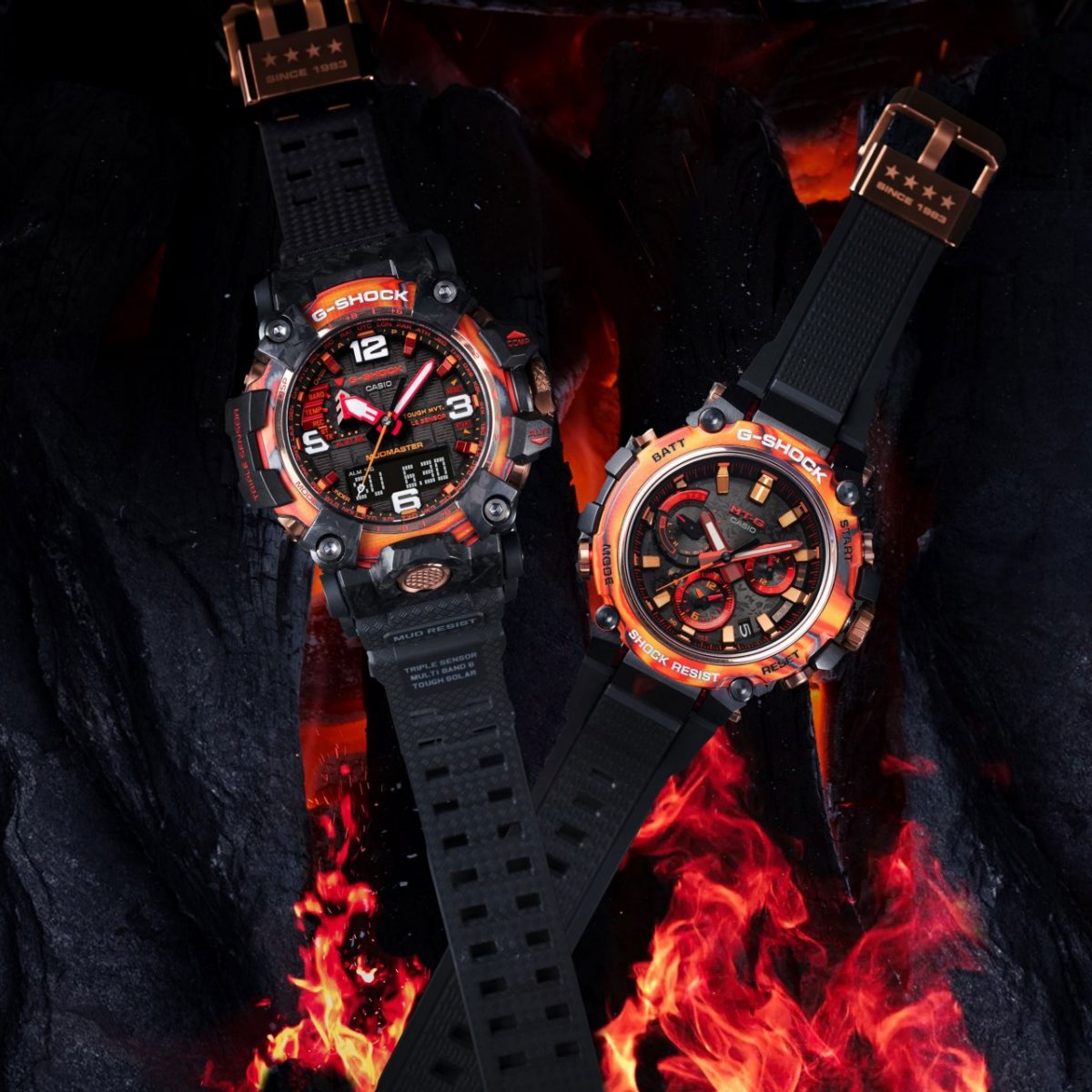 G-SHOCK MTG-B3000FR-1A 手表 多色 #11