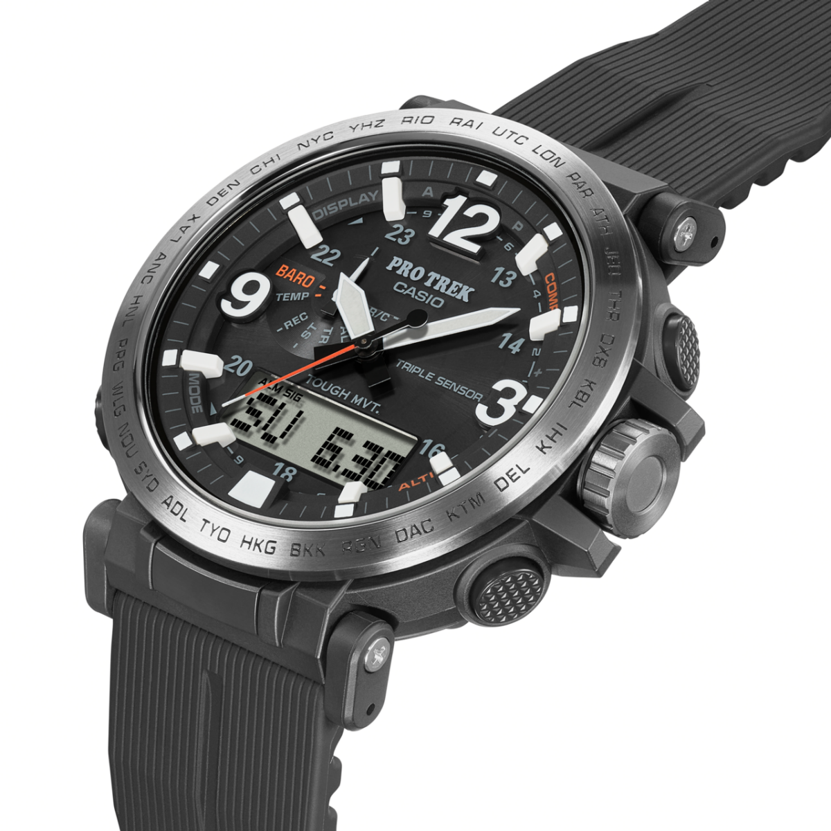 PRO TREK PRW-6611Y-1 手表 黑色 #2