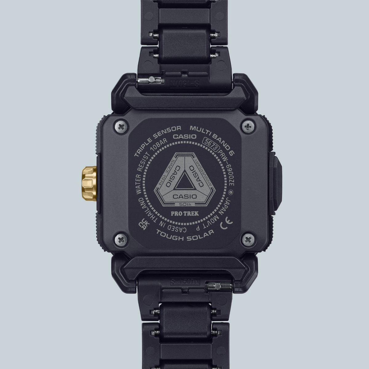 PRW-6900ZE-1 卡西欧手表50周年纪念特别表背设计 #3