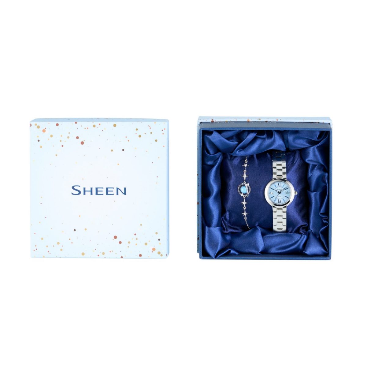 SHEEN SHE-4528D-2A 手表 银色 #3